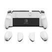 NeoGrip: an Ergonomic Grip Hard Shell with Replaceable Grips [to fit All Hands Sizes] for Nintendo Switch OLED and Regular Model (White)