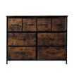 Dresser TV Unit Table Chest of 8 Drawers Storage Cabinet Stand Bedroom Living Room Hallway Furniture Organizer Clothes Organiser