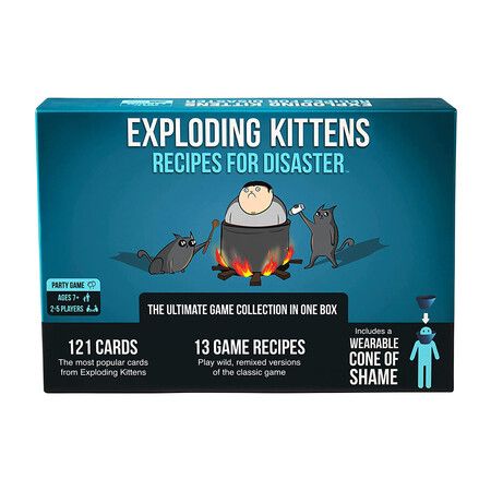 Recipes for Disaster Deluxe Game Set by Exploding Kittens - for Adults Teens and Kids - Fun Family Games