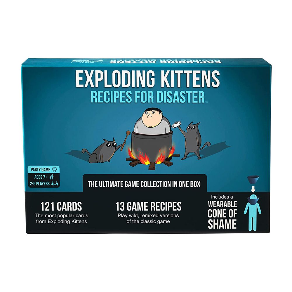 Recipes for Disaster Deluxe Game Set by Exploding Kittens - for Adults Teens and Kids - Fun Family Games