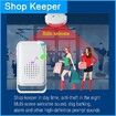 Motion Sensor Doorbell for Business Store Entry Alert Welcome Buzzer Monitor Alarm (2 Sensor and 1 Receiver)