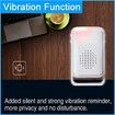 Motion Sensor Doorbell for Business Store Entry Alert Welcome Buzzer Monitor Alarm (2 Sensor and 1 Receiver)