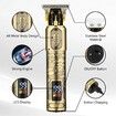 T Blade Hair Trimmers for Family Foil Shaver Trimmer Set Man Professional Cordless Barbers Clippers Set-Bronze