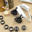 Jeweler Loupe Magnifying Glasses Headband Magnifier Head Mount Magnifier