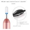 Nail Drill Set, Electric Portable Nail File Drills Kit for Acrylic Nails, Polishing Shape