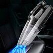 4-in-1 Handheld Car Vacuum Cleaner, Tire Inflator Compressor Pump Portable Vacuum For Car, Home, Office, Pet Hair Vacuum