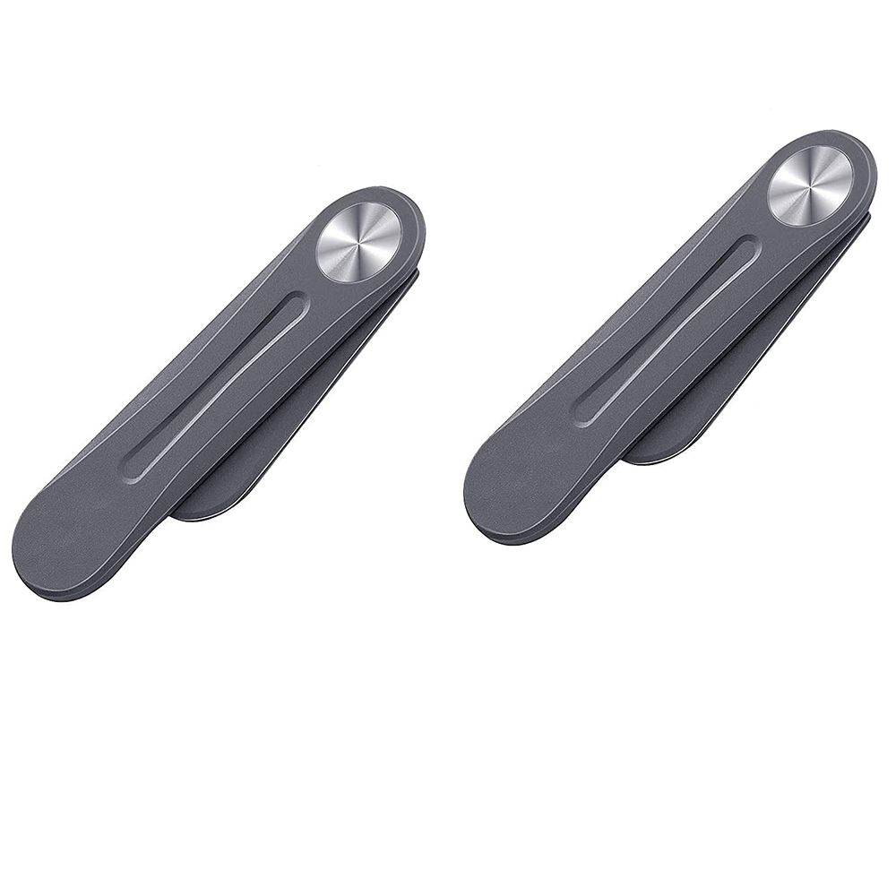 Magnetic Phone Holder for Laptop Grey 2Pcs