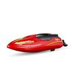 RH707 Remote Control Boat, Left and right 360 ° rotating double-sided driving light stunt boat 2.4G RC Boats Pool Toys for Adults and Kid?Red?