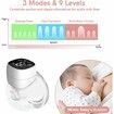 Wearable Breast Pump Electric Breast Pump Hands Free Electric Breast Pump With 3 Modes & 9 Levels Low Noise & No Pain Wireless Breastfeeding Pump