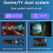 Newest Android TV Box Game Console Double System Wireless Controller Game Stick 4K 10000 Games Retro Games for PS1/GBA Boy Gift