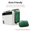 NeoGrip: an Ergonomic Grip Hard Shell with Replaceable Grips for Switch OLED and Regular Model - TOTK Limited Edition [White/Green]
