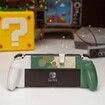 NeoGrip: an Ergonomic Grip Hard Shell with Replaceable Grips for Switch OLED and Regular Model - TOTK Limited Edition [White/Green]