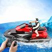 2.4G Rc Boat Motorcycle Speedboat 20 Km/H  Radio Remote Control High Speed Ship Water Game Gift For Kids Color Red