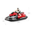 2.4G Rc Boat Motorcycle Speedboat 20 Km/H  Radio Remote Control High Speed Ship Water Game Gift For Kids Color Red