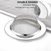 Kitchen Sink Strainer Stainless Steel, Kitchen Sink Drain Strainer, Sink Strainers with Large Wide Rim 4.5" Diameter for Kitchen Sinks (4 PCS)