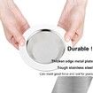 Kitchen Sink Strainer Stainless Steel, Kitchen Sink Drain Strainer, Sink Strainers with Large Wide Rim 4.5" Diameter for Kitchen Sinks (2 PCS)