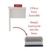 Sold Sign Real Estate Business Card Holder for Realtor, Holds 3.5 x 2 inch Cards for Business