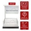 Sold Sign Real Estate Business Card Holder for Realtor, Holds 3.5 x 2 inch Cards for Business