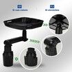 Car Cup Holder Tray Table Multifunctional Car Tray, Enhanced Tray deepening