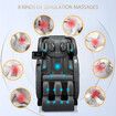 HOMASA Massage Chair Full Body Zero Gravity Shiatsu Kneading Airbags Heated Vibration Massager Recliner Bluetooth Speaker