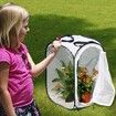 Insect and Butterfly Habitat Cage Terrarium Pop-up (Black,23.6 Inches Tall)