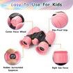 Binoculars for Kids High-Resolution 8x21,Gift for Boys & Girls Shockproof Compact Kids Binoculars for Bird Watching,Hiking,Camping,Travel,Learning,Spy Games & Exploration (Pink)