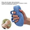 Fingers Separation Pad, Finger Separator, Anti-Bedsore Elder Bedridden Patients Finger Caring (Blue)