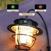 Camping Lamp 200 Lumens Vintage Outdoor Camping Light for Hiking BBQ