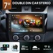 7inch Car Stereo Radio Double Din Android Player Apple CarPlay System Head Unit Music Navigation Touch Screen 2+32G