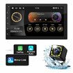 7inch Car Stereo Radio Double Din Android Player Apple CarPlay System Head Unit Music Navigation Touch Screen 2+32G