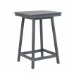 EHOMMATE HDPE Square Top Outdoor Bar Table Grey