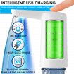 Portable Electric Water Dispenser USB Rechargeable Battery Compatible with 2-5 Gallon Bottles for Home Camping