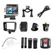 5K 30FPS Action Camera Dual IPS Screen 170 Degree Wide Angle 30m Waterproof Sport Camera with Remote Control Bicycle Diving Cam