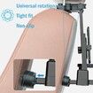 Foldable Car Backseat Table Tray with Non-slip Mat Seat Back Laptop Desk with Phone Holder for Working Eating Traveling