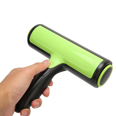 Pet Hair Remover, Bidirectional Roller Electrostatic Adsorption Pet Hair Removal Tool