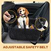 Dog Car Seat Protector Cat Bed Booster Large Pet Calming Washable Sofa Couch Cushion Camping Travel Basket Carrier Puppy Safety Belt 80x55x30cm