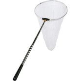 Insect and Butterfly Net with 12" Ring,24" Net Depth,Handle Extends to 59 Inches for Adults and Kids (12" Ring,59" Handle)