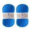 Crochet Yarn,Feels Soft 560 Yards Assorted Colors 4ply Acrylic Yarn,Yarn for Crochet & Hand Knitting (4 Pcs,200g,Sky Blue)