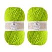 Crochet Yarn,Feels Soft 560 Yards Assorted Colors 4ply Acrylic Yarn,Yarn for Crochet & Hand Knitting (4 Pcs,200g,Bud Green)