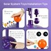 Talking Astronomy Solar System Model Kit, Solar System for Kids Planetarium Projector with 8 Planets STEM Space Toys for 3 4 5+ Years Old Boys Girls