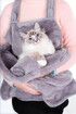 Machine washable cat bed apron sleeping bag to prevent clothes from getting covered in fur