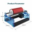 Laser Rotary Roller Cutter Cutting Machine Engraving Module for Cylindrical Objects Cans Adjustable Width