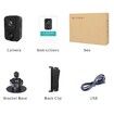 1080P MD31 Mini Body Camera HD Camera Pocket Cam Night Vision Small Cam for Cars PIR Sport Video Recorder DV