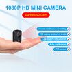 Mini Body Camera 1080P HD Video Security Surveillance Recorder Camera Night Vision Motion Activated Small Nanny Cam PIR Cameras