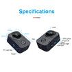 Mini Body Camera 1080P HD Video Security Surveillance Recorder Camera Night Vision Motion Activated Small Nanny Cam PIR Cameras