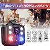 Personal Body Camera Video Recorder, 1080P Used Camera With LED Glow, Wearable Police Camera Head, 5-6HR Battery