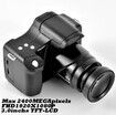 18x Mirrorless Professional HD Digital Camera 1080P 3.0 Inch LCD Screen Optical Zoom Instant Camera For Video Shooting