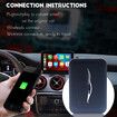 IOS CarPlay Adapter Carplay Box Convert Wired To Wireless Wireless USB and Type-c Interfaces CarPlay Dongle Adapter for CarPlay Cars