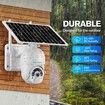 PTZ Security Camera Home CCTV House Solar Wireless WiFi Surveillance System Outdoor Batteries