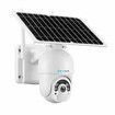 PTZ Security Camera Home CCTV House Solar Wireless WiFi Surveillance System Outdoor Batteries